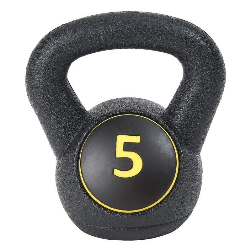 Load image into Gallery viewer, BalanceFrom Vinyl Kettlebell Set, 30/45/50/75 Pound Options – Cement-Filled Strength Training Weights with Ergonomic Grip and Color Coding for Full Body Fitness at Home or Gym - happygetfit.com

