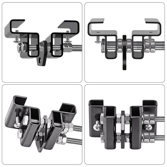 BeneLabel Punching Bag Hanger for I Beam 880 LBs Capacity Heavy Bag Mount Width Adjustable Boxing Bag Holder & Steel Beam Clamp for Beam - happygetfit.com