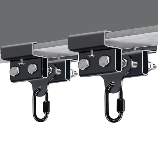 BeneLabel Punching Bag Hanger for I Beam 880 LBs Capacity Heavy Bag Mount Width Adjustable Boxing Bag Holder & Steel Beam Clamp for Beam - happygetfit.com