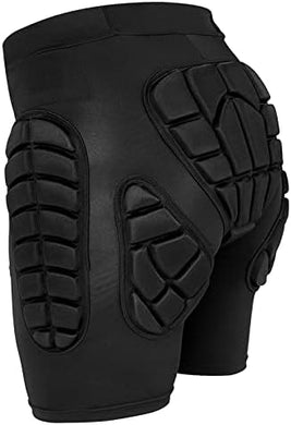 Optimaliseer je bescherming en comfort met onze beschermende broek! Deze zwarte compressiebroek is voorzien van EVA-pads voor heup-, dij- en stuitbescherming, ideaal voor sporten of activiteiten die impactbescherming bedekt.