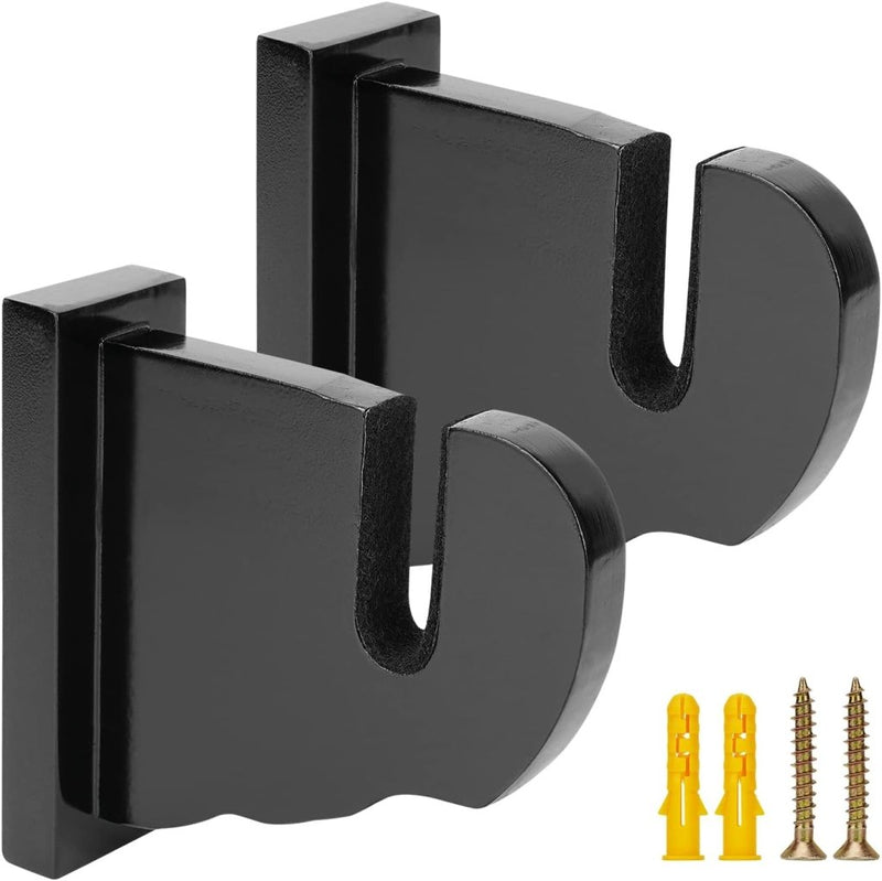 Laad afbeelding in Galerijviewer, BIJUN Skateboard muurbevestiging, longboard hanger plank display rek, geschikt voor skateboard, longboard, ski's, snowboards, waterski's en elektrisch skateboard (zwart) - happygetfit.com
