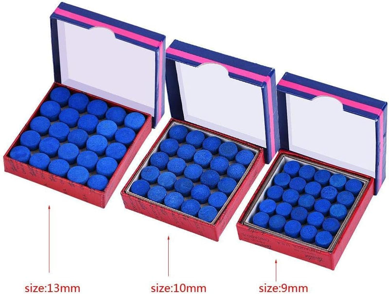 Chargez l'image dans la visionneuse de la galerie, Biljart keutips 13 mm lijm-on set van 50 stuks - happygetfit.com
