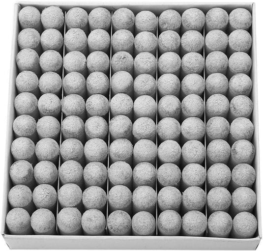 Biljart keutips 13 mm set van 100 stuks - happygetfit.com