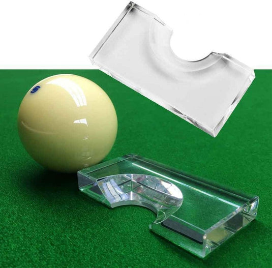Biljartbal positiemarker transparant - happygetfit.com
