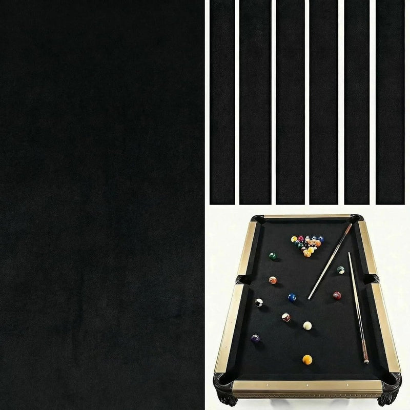 Chargez l'image dans la visionneuse de la galerie, Biljartdoek voor 9 ft pooltafel zwart - happygetfit.com
