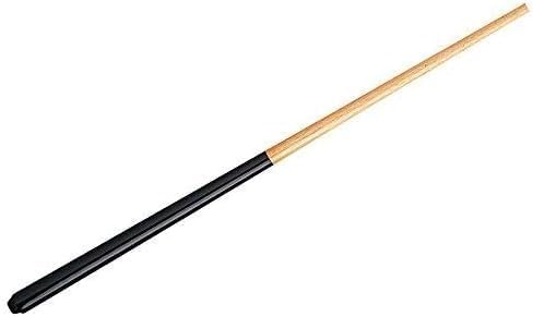 Biljartkeu 145 cm – 2-Delige Houten Pool Cue met Messing Verbinding – 11 mm Tip - happygetfit.com