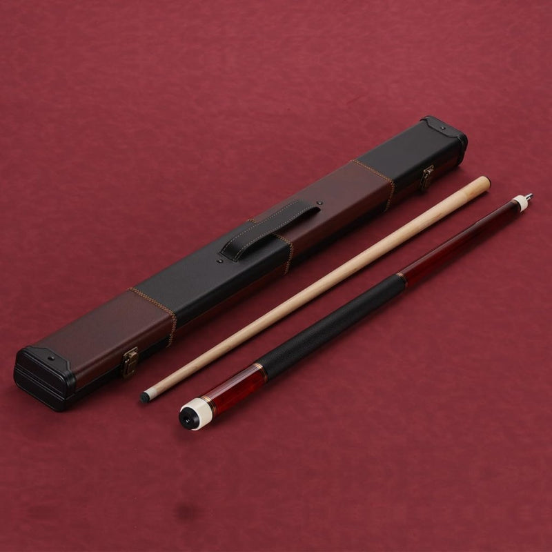 Chargez l'image dans la visionneuse de la galerie, Biljartkeu 147 cm 19-20 oz – Canadese Esdoorn Pool Cue 12,5 mm Tip – Leren Grip - happygetfit.com
