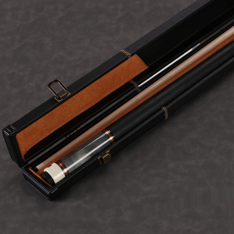 Chargez l'image dans la visionneuse de la galerie, Biljartkeu 147 cm 19-20 oz – Canadese Esdoorn Pool Cue 12,5 mm Tip – Leren Grip - happygetfit.com
