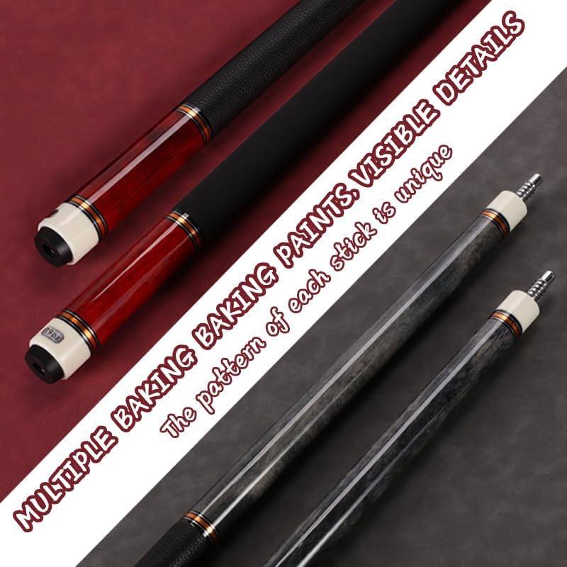 Chargez l'image dans la visionneuse de la galerie, Biljartkeu 147 cm 19-20 oz – Canadese Esdoorn Pool Cue 12,5 mm Tip – Leren Grip - happygetfit.com
