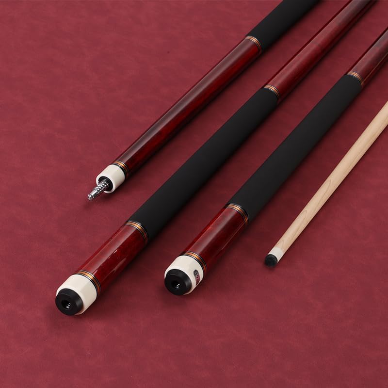 Chargez l'image dans la visionneuse de la galerie, Biljartkeu 147 cm 19-20 oz – Canadese Esdoorn Pool Cue 12,5 mm Tip – Leren Grip - happygetfit.com
