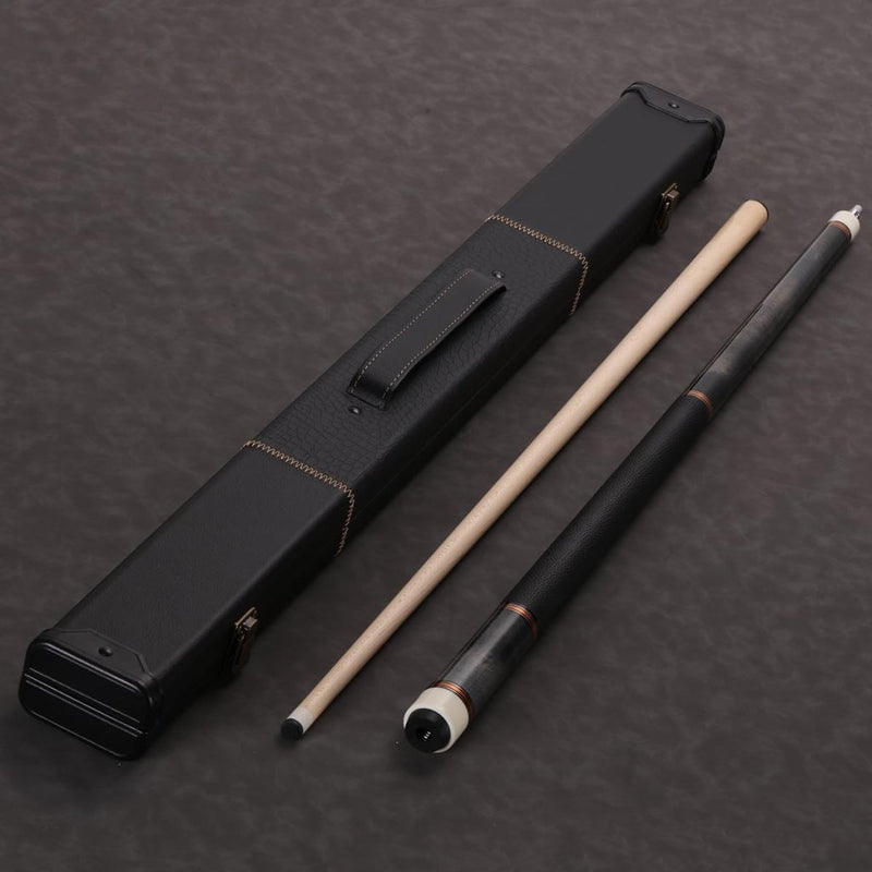 Chargez l'image dans la visionneuse de la galerie, Biljartkeu 147 cm 19-20 oz – Canadese Esdoorn Pool Cue 12,5 mm Tip – Leren Grip - happygetfit.com
