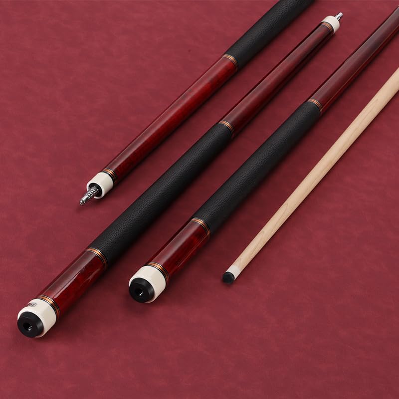 Chargez l'image dans la visionneuse de la galerie, Biljartkeu 147 cm 19-20 oz – Canadese Esdoorn Pool Cue 12,5 mm Tip – Leren Grip - happygetfit.com
