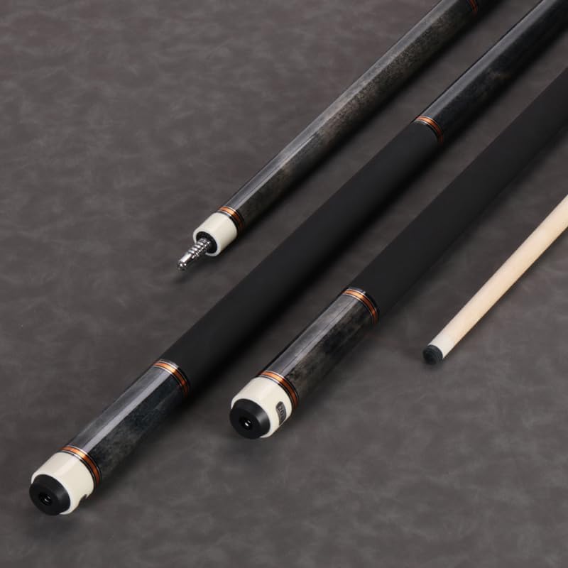 Chargez l'image dans la visionneuse de la galerie, Biljartkeu 147 cm 19-20 oz – Canadese Esdoorn Pool Cue 12,5 mm Tip – Leren Grip - happygetfit.com
