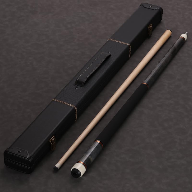 Chargez l'image dans la visionneuse de la galerie, Biljartkeu 147 cm 19-20 oz – Canadese Esdoorn Pool Cue 12,5 mm Tip – Leren Grip - happygetfit.com

