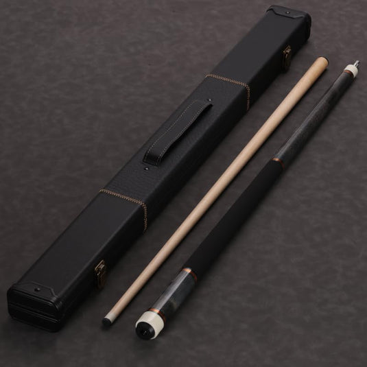 Biljartkeu 147 cm 19-20 oz – Canadese Esdoorn Pool Cue 12,5 mm Tip – Leren Grip - happygetfit.com
