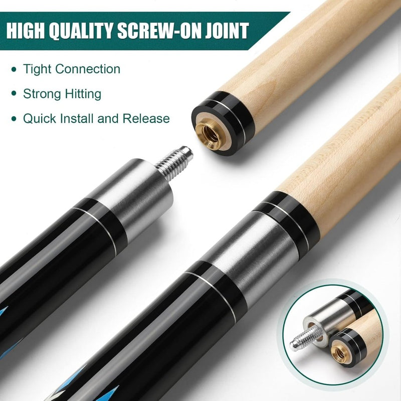 Załaduj obraz do przeglądarki galerii, Biljartkeu 147 cm 19 oz hardhout - happygetfit.com
