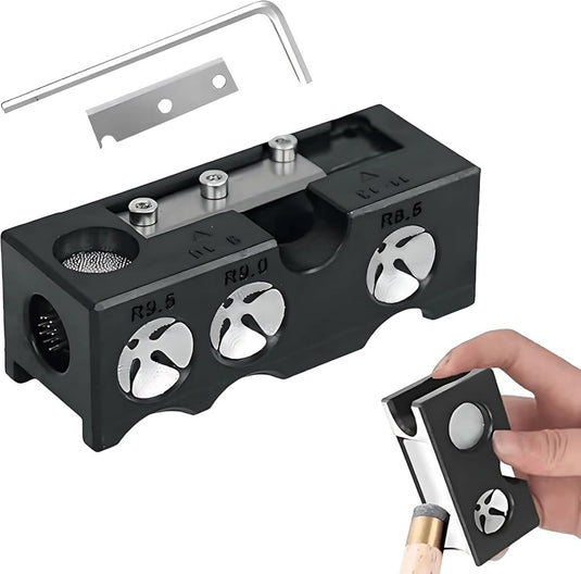 Biljartkeu tip tool 11-in-1 zwart - happygetfit.com