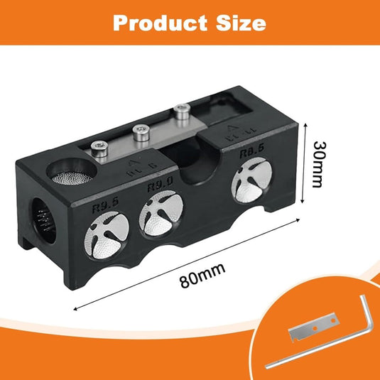 Biljartkeu tip tool 11-in-1 zwart - happygetfit.com
