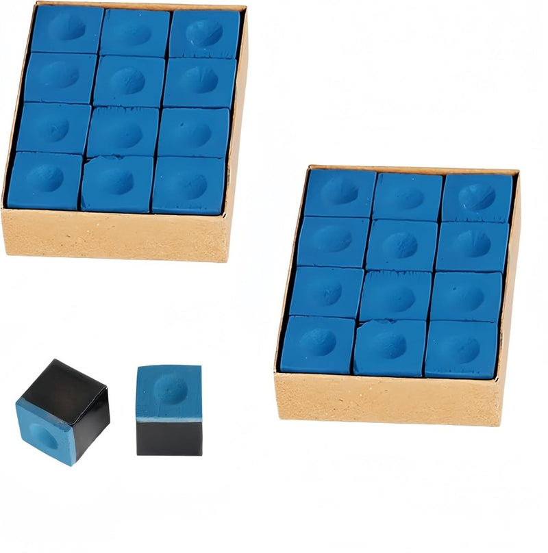 Chargez l'image dans la visionneuse de la galerie, Biljartkrijt blauw 24 stuks - happygetfit.com
