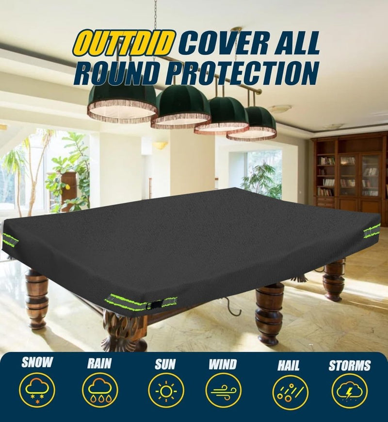 Załaduj obraz do przeglądarki galerii, Biljarttafel hoes waterdicht 600D Oxford polyester - happygetfit.com
