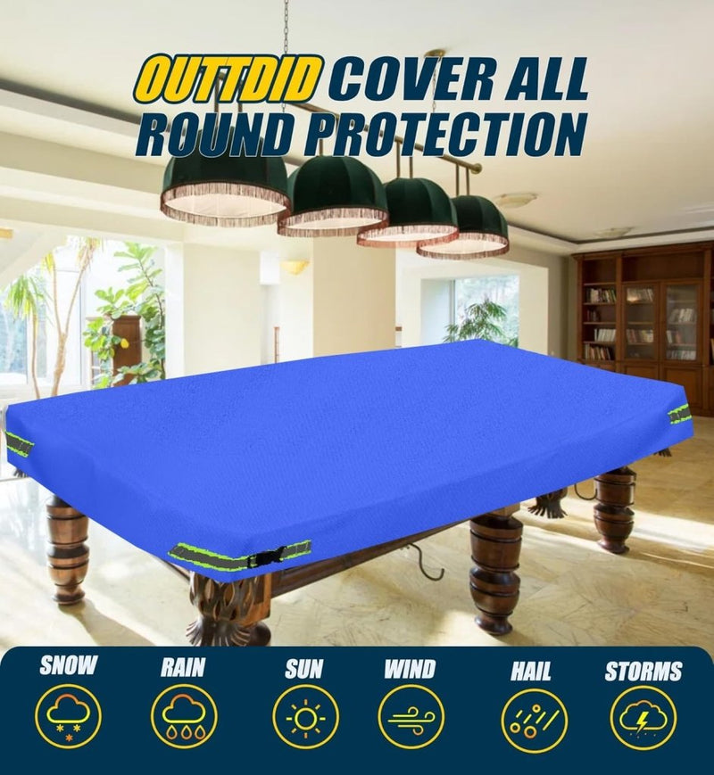 Załaduj obraz do przeglądarki galerii, Biljarttafel hoes waterdicht 600D Oxford polyester - happygetfit.com
