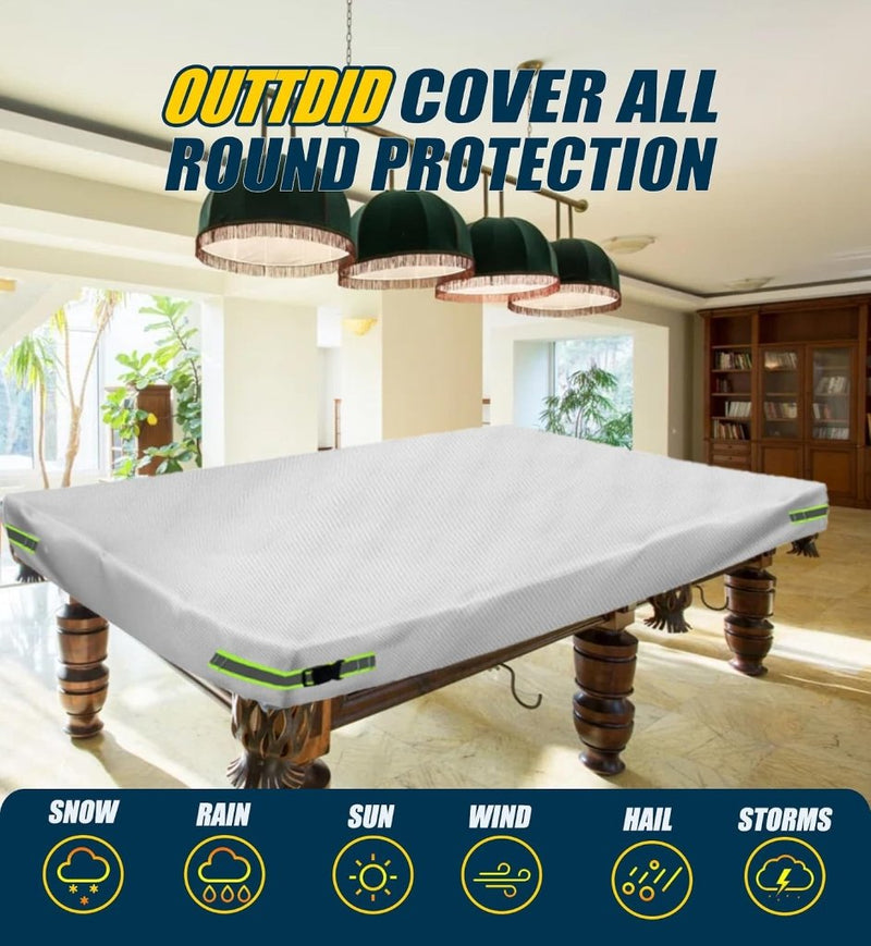 Załaduj obraz do przeglądarki galerii, Biljarttafel hoes waterdicht 600D Oxford polyester - happygetfit.com
