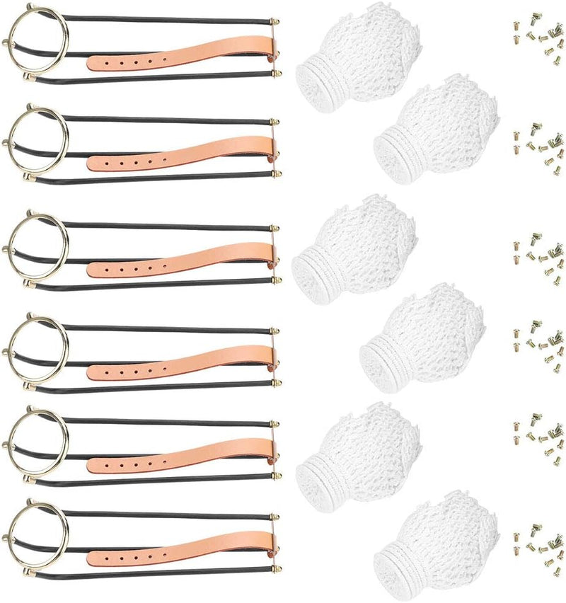 Chargez l'image dans la visionneuse de la galerie, Biljarttafel pocket rails set van 6 met netten - happygetfit.com
