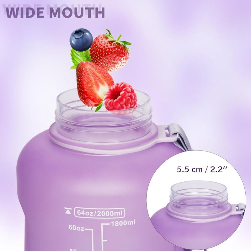 Laad afbeelding in Galerijviewer, 💧 Blijf gehydrateerd met deze 2 liter sportdrinkfles! - happygetfit.com
