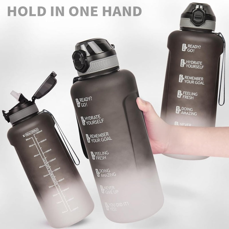 Laad afbeelding in Galerijviewer, 💧 Blijf gehydrateerd met deze 2 liter sportdrinkfles! - happygetfit.com
