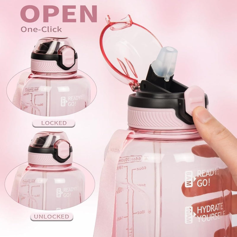 Laad afbeelding in Galerijviewer, 💧 Blijf gehydrateerd met deze 2 liter sportdrinkfles! - happygetfit.com
