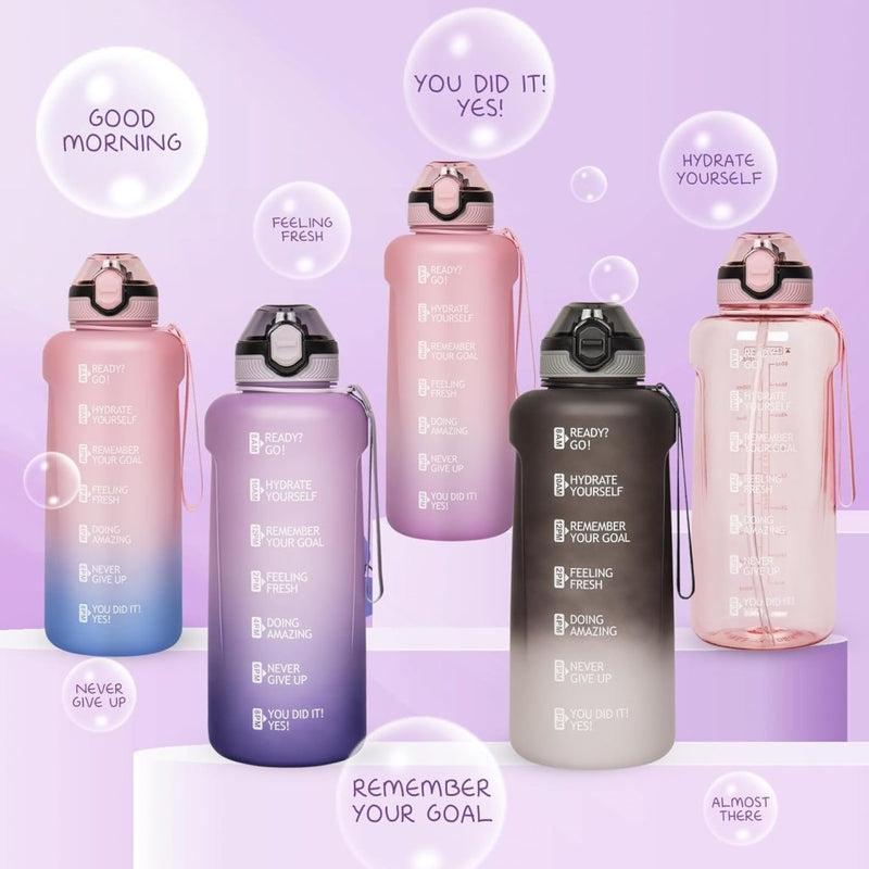 Laad afbeelding in Galerijviewer, 💧 Blijf gehydrateerd met deze 2 liter sportdrinkfles! - happygetfit.com
