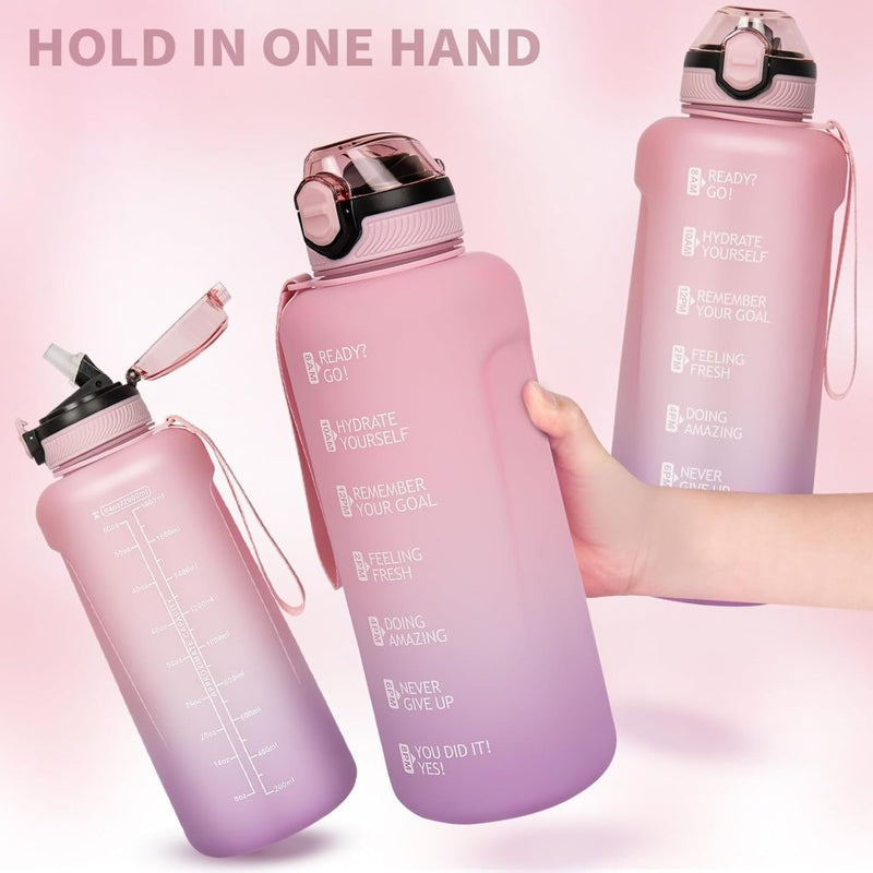 Laad afbeelding in Galerijviewer, 💧 Blijf gehydrateerd met deze 2 liter sportdrinkfles! - happygetfit.com
