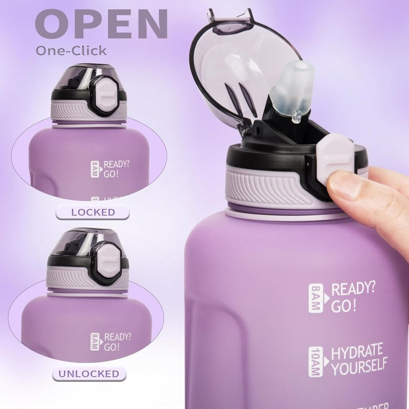 Laad afbeelding in Galerijviewer, 💧 Blijf gehydrateerd met deze 2 liter sportdrinkfles! - happygetfit.com

