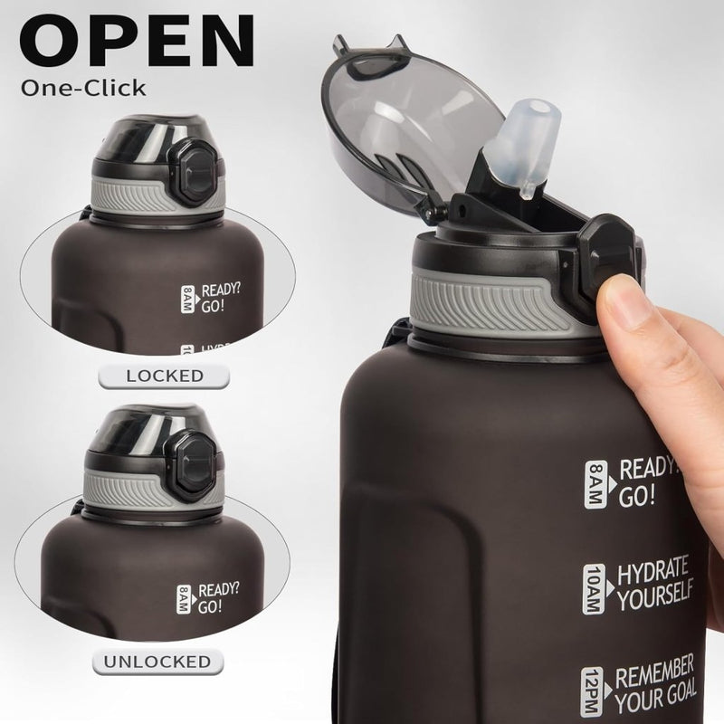 Laad afbeelding in Galerijviewer, 💧 Blijf gehydrateerd met deze 2 liter sportdrinkfles! - happygetfit.com

