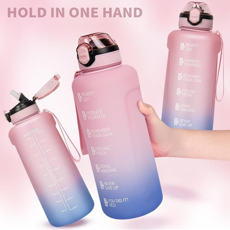Laad afbeelding in Galerijviewer, 💧 Blijf gehydrateerd met deze 2 liter sportdrinkfles! - happygetfit.com
