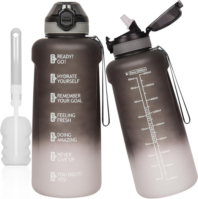 Laad afbeelding in Galerijviewer, 💧 Blijf gehydrateerd met deze 2 liter sportdrinkfles! - happygetfit.com
