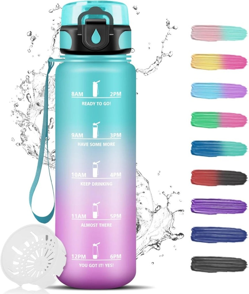 Load image into Gallery viewer, 💧 Blijf gehydrateerd met deze BPA - vrije sportwaterfles van 1.5 liter! - happygetfit.com
