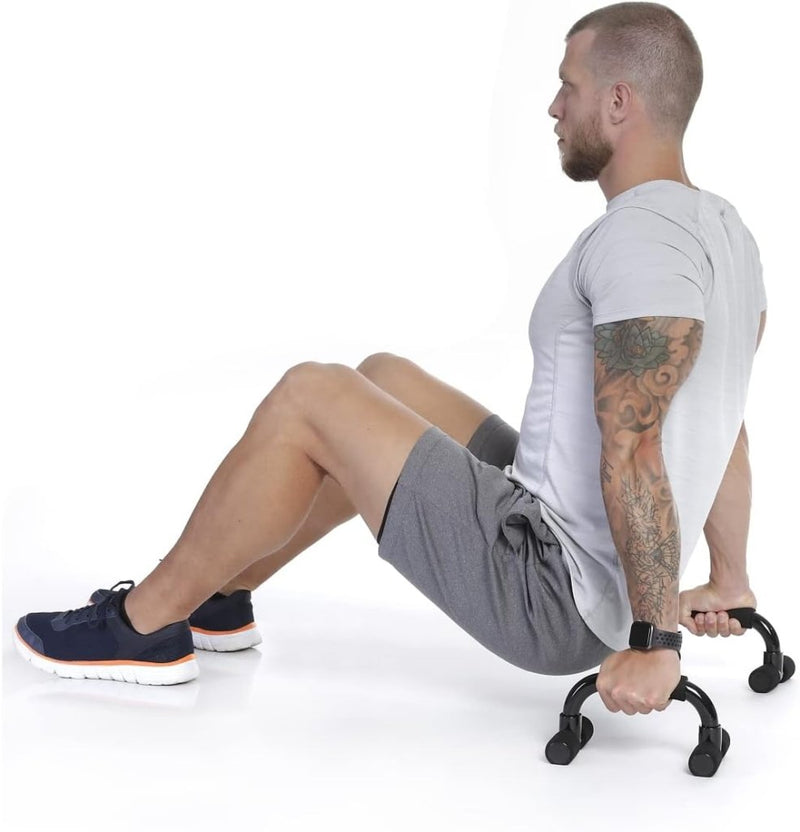 Load image into Gallery viewer, BODYMATE handgrepen voor push-ups – set van 2 – push-upbars, push-uphandgrepen - happygetfit.com
