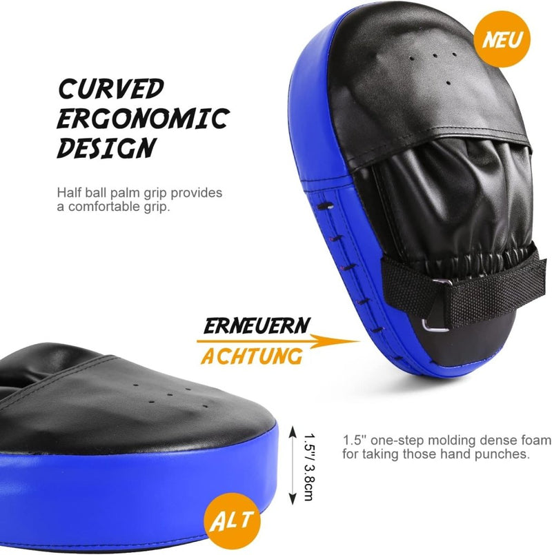 Laad afbeelding in Galerijviewer, Boks trainingsset met focus pads en trapkussen - happygetfit.com
