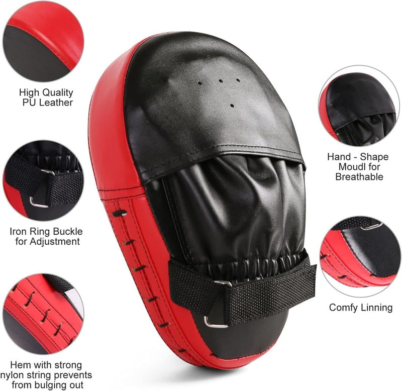 Laad afbeelding in Galerijviewer, Boks trainingsset met focus pads en trapkussen - happygetfit.com
