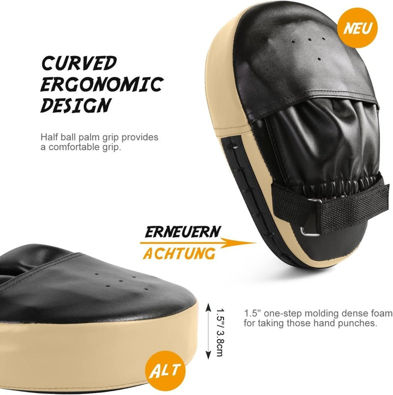 Laad afbeelding in Galerijviewer, Boks trainingsset met focus pads en trapkussen - happygetfit.com
