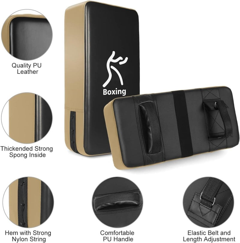 Laad afbeelding in Galerijviewer, Boks trainingsset met focus pads en trapkussen - happygetfit.com
