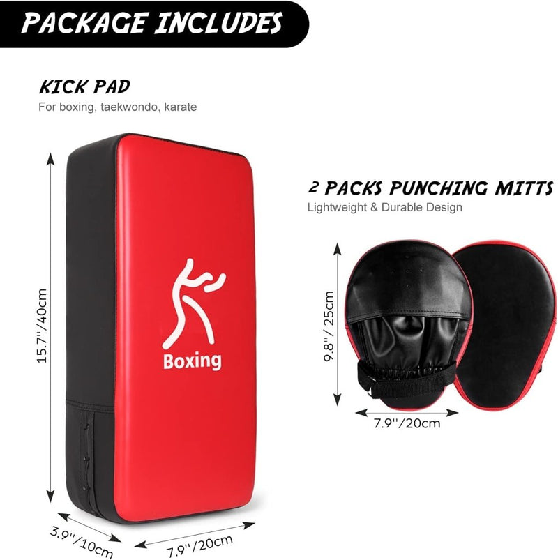 Laad afbeelding in Galerijviewer, Boks trainingsset met focus pads en trapkussen - happygetfit.com
