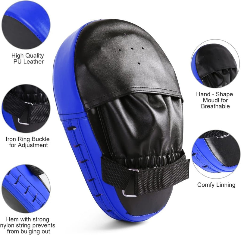 Laad afbeelding in Galerijviewer, Boks trainingsset met focus pads en trapkussen - happygetfit.com
