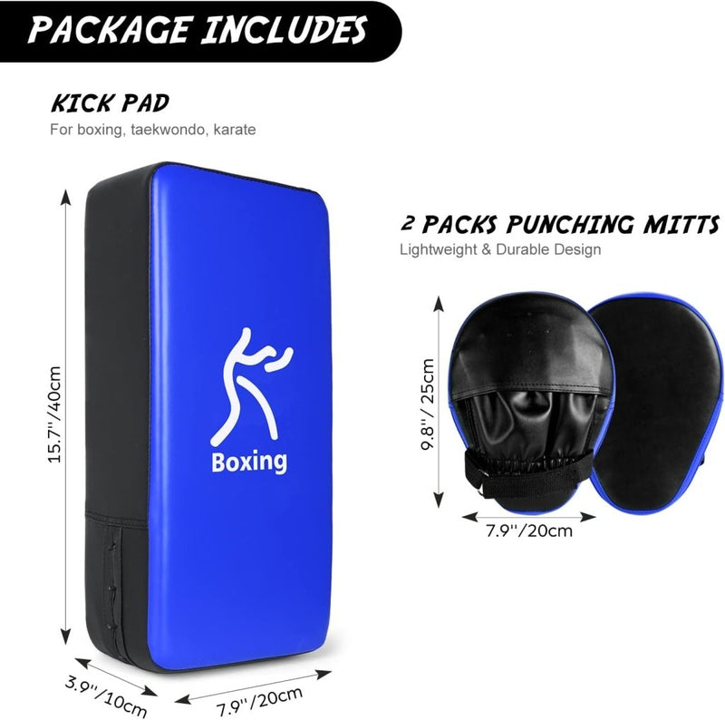 Laad afbeelding in Galerijviewer, Boks trainingsset met focus pads en trapkussen - happygetfit.com
