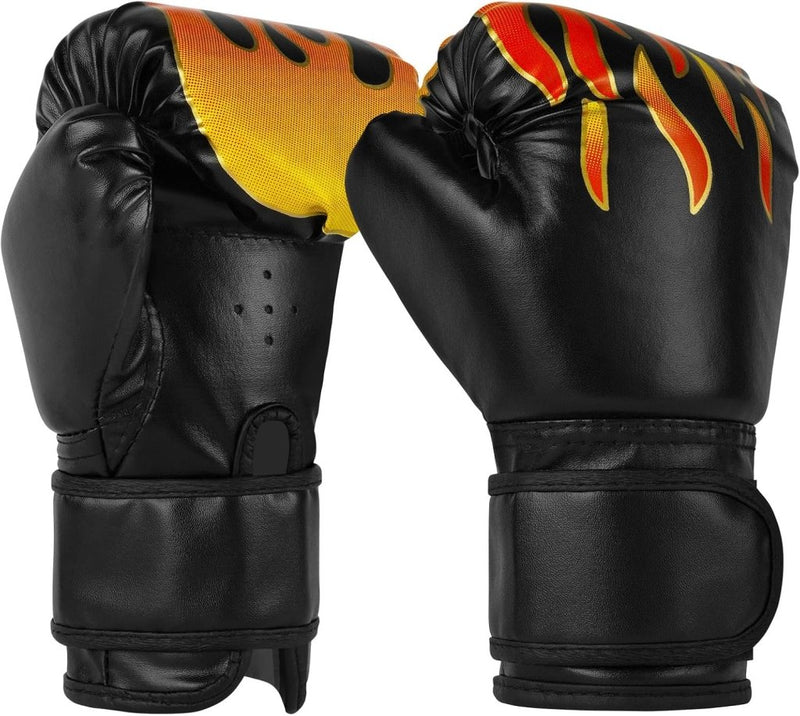 Charger l’image dans la visionneuse de galerie, Bokshandschoenen kinderen 6 oz van kunstleer met schokabsorberende schuimvulling voor boksen en kickboksen – junior bokshandschoenen – vechtsporttraining - happygetfit.com
