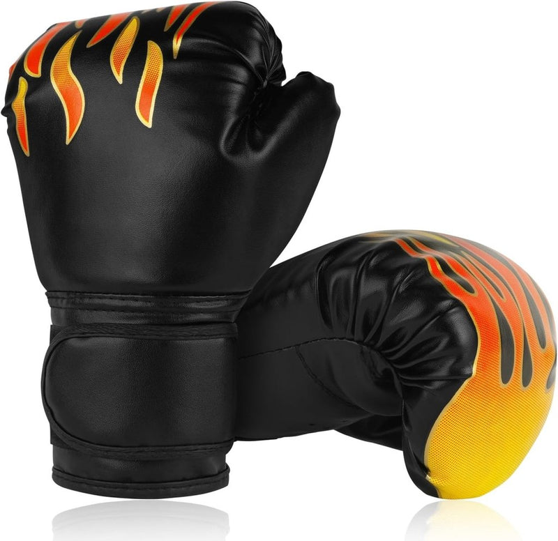 Charger l’image dans la visionneuse de galerie, Bokshandschoenen kinderen 6 oz van kunstleer met schokabsorberende schuimvulling voor boksen en kickboksen – junior bokshandschoenen – vechtsporttraining - happygetfit.com
