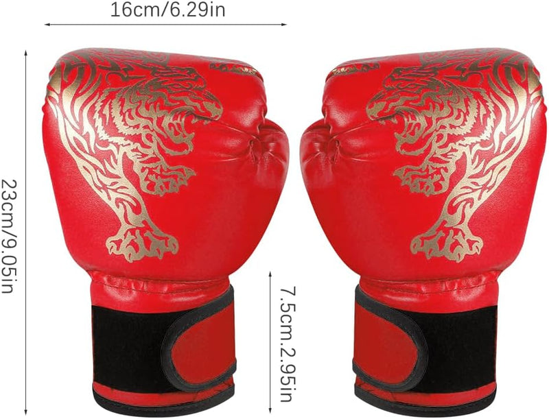 Load image into Gallery viewer, Bokshandschoenen voor kinderen, junior sparringhandschoenen, bokshandschoenen, kinderbokshandschoenen, PU bokshandschoenen, junior sparringhandschoenen, leeftijdsgroep 3-12 jaar, bokstraining - happygetfit.com
