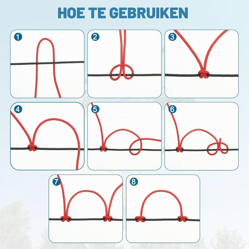 Laad afbeelding in Galerijviewer, Boogschieten D-lus touw 3 m x 2,5 mm (2 stuks) - Polypropeen D-ring release koord - Compound boog pees accessoire - happygetfit.com

