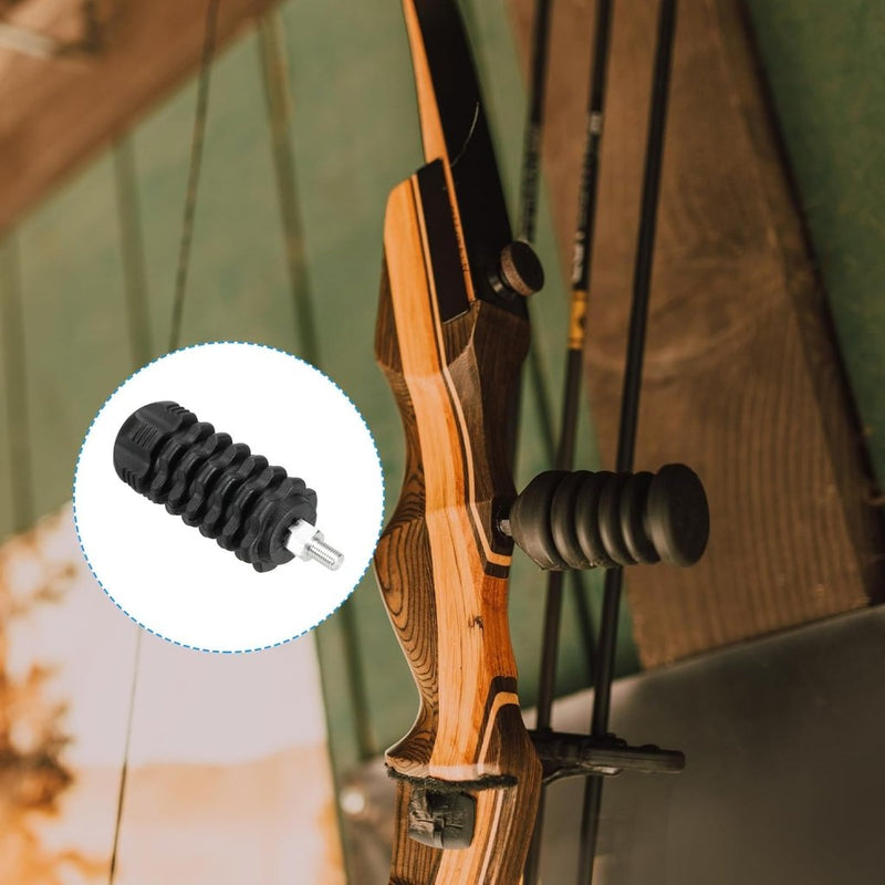 Load image into Gallery viewer, Boogstabilisator van rubber zwart voor compoundboog – trillingsdemper – boogschieten accessoires - happygetfit.com
